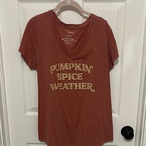 Torrid Pumpkin Spice Weather Tee - Rust
